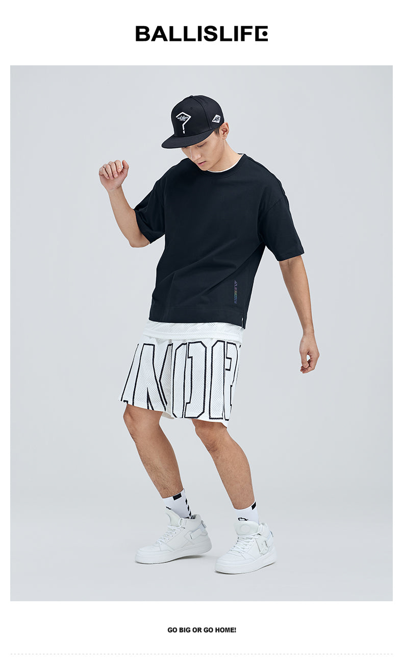 'Play Together' Round Neck T-Shirt [Z122110409]