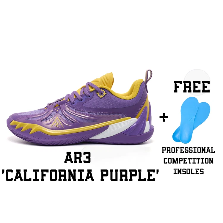 Rigorer AR3 Basketball Sneakers ‘California Purple' Set [Z325360910-28-Z325350571]