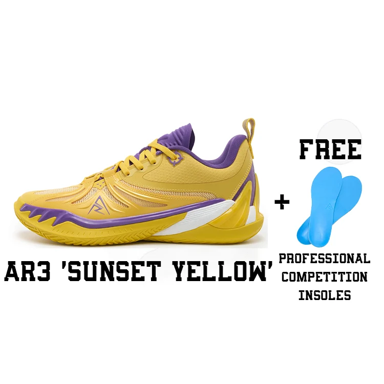 Rigorer AR3 Basketball Sneakers ‘Sunset Yellow' Set [Z325360910-29-Z325350571]