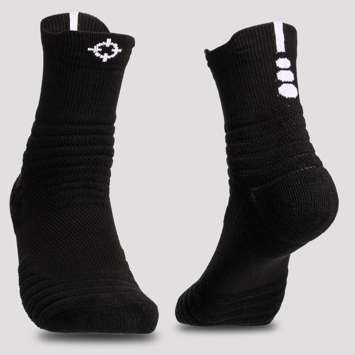 Black|Rigorer Crew Socks [S08]
