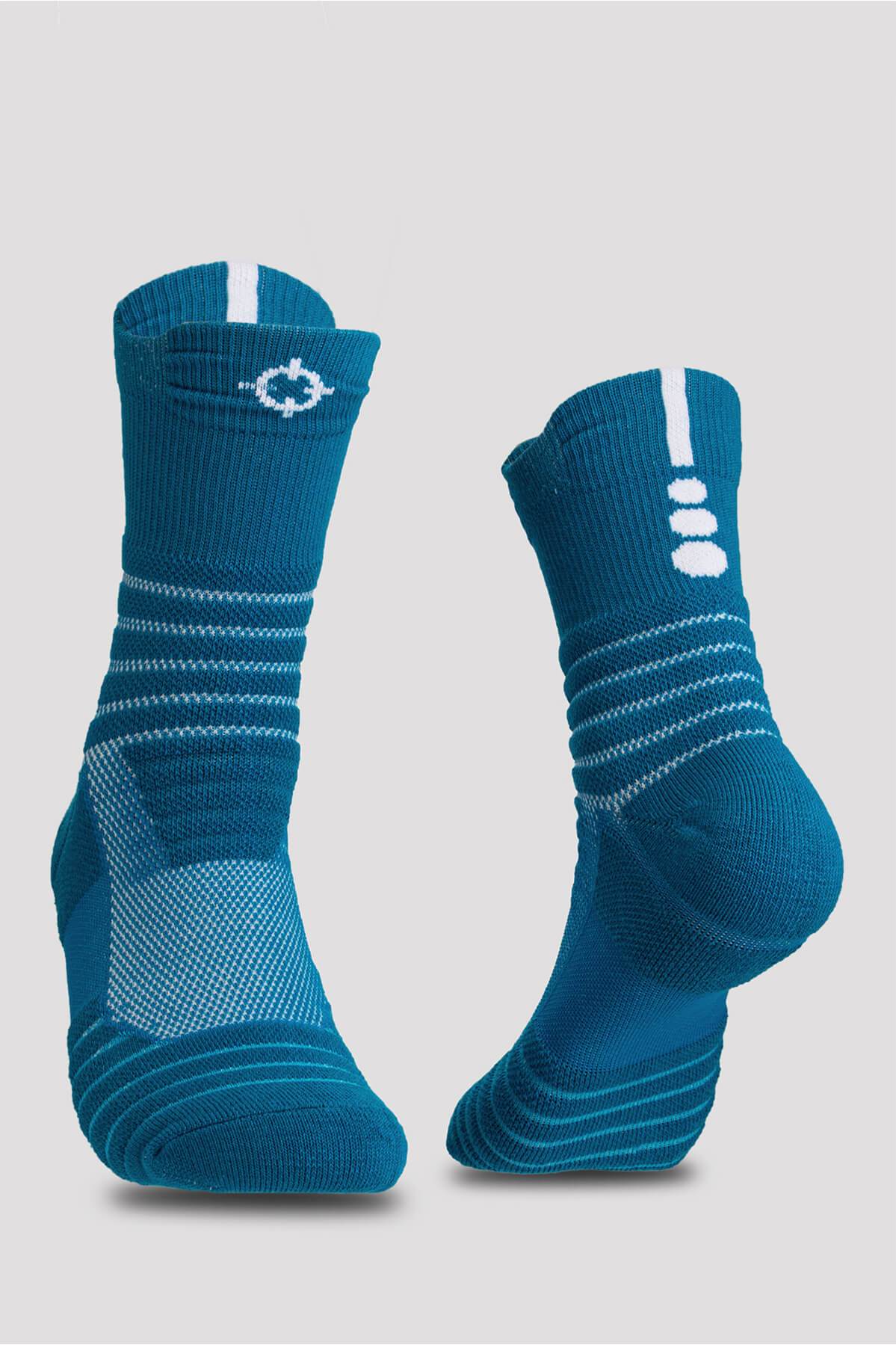 Blue|Rigorer Crew Socks [S08]