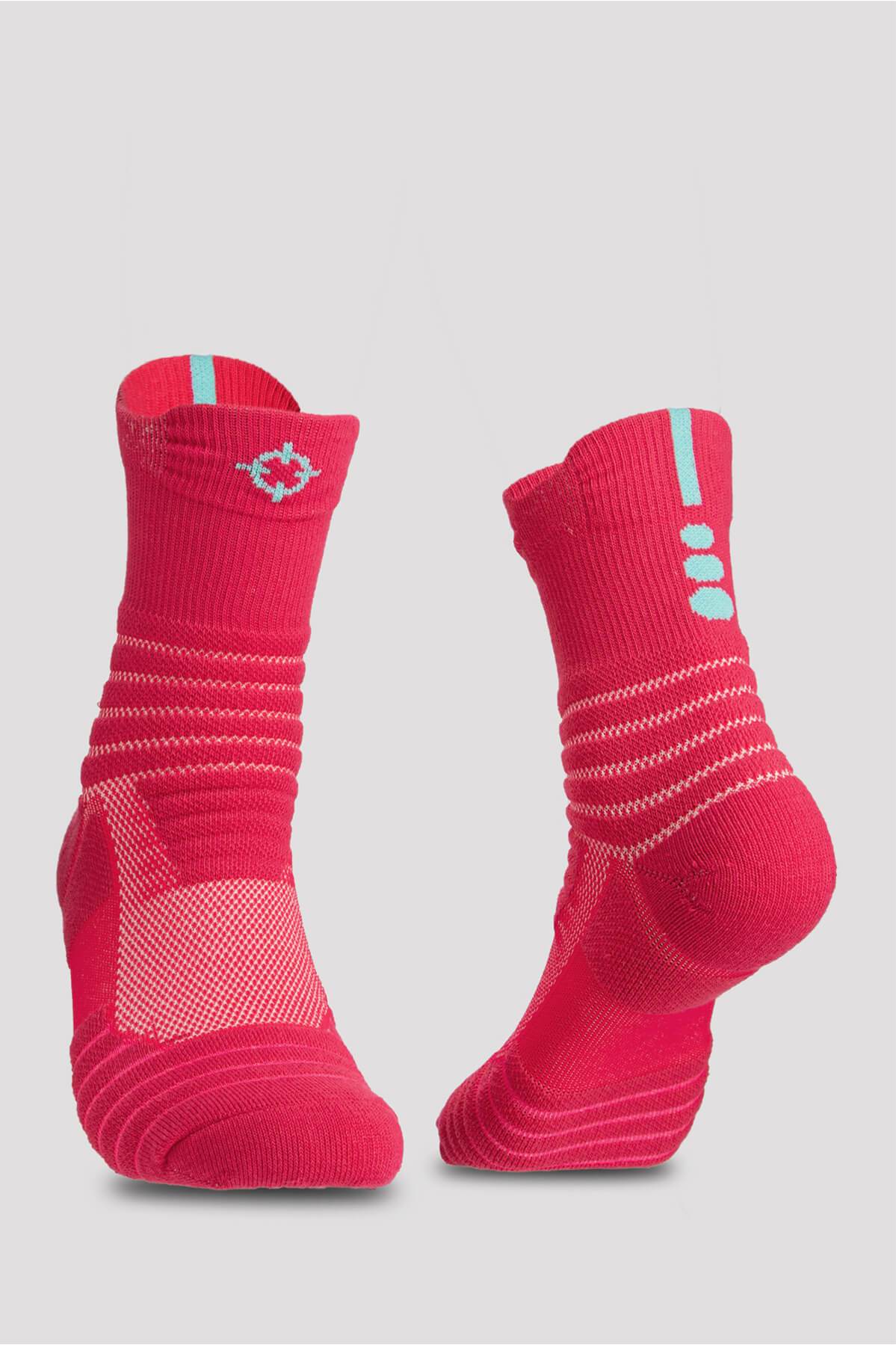 Pink|Rigorer Crew Socks [S08]