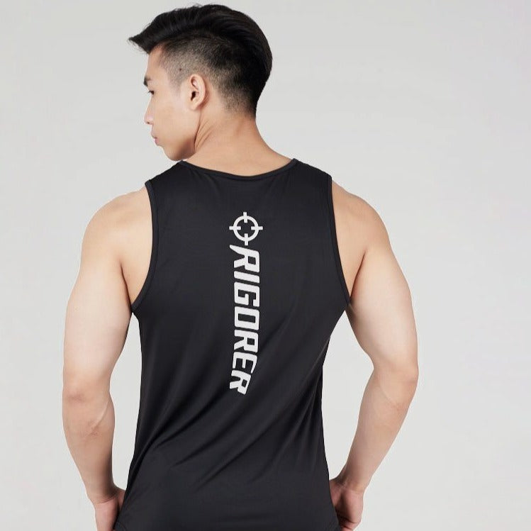 Black|Rigorer Performance Tank Top [T311]